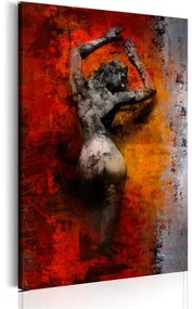 Quadro Sensuality  Colore Grigio, Dimensioni e Misure 80x120