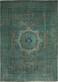 Mamluk Tappeto orientale 420 x 290 Verde (Pakistan) Annodato A Mano