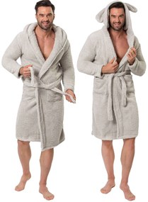 Accappatoio da uomo Teddy Grey Men S/M