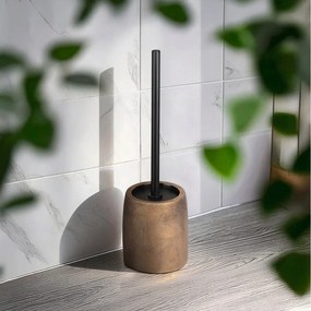 Scopino WC color bronzo in ceramica Tremea – Wenko