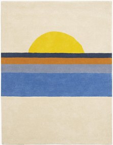 Tappeto per bambini fatto a mano Sunset Blue, varie misure