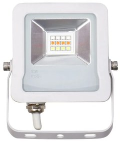 Faro proiettore LED RGB 10W IP65 con Telecomando - Bianco Colore RGB