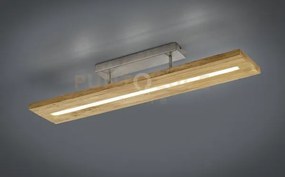 Brad plafoniera led legno con regolazione intensita' con interrutto...