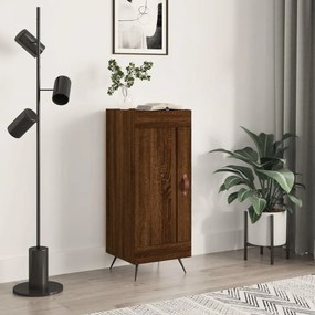 Credenza Rovere Marrone 34,5x34x90 Cm İn Legno Multistrato /