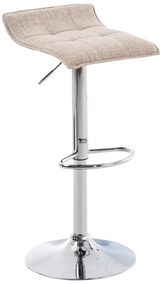Sgabello Bar Madison Stoff - Eleganza E Comfort İn Uno Design Moderno / Creme