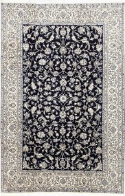 Nain Tappeto persiano 200 x 310 Blu (Iran) Annodato A Mano