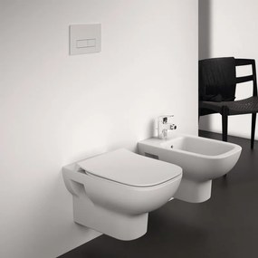 Coppia sanitari scarico a pavimento I life WC: P 48.5 x L 36 x H 40 cm, bidet: P 41.5 x L 39 x H 57 cm