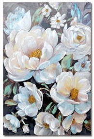 Quadro DKD Home Decor Fiori (80 x 3 x 120 cm) (2 pezzi)