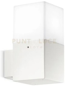 Ges400- applique per esterni bianco 1 luce attacco e27 ip44