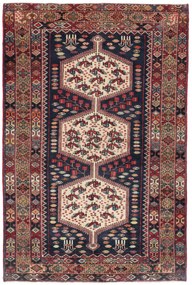 Hamedan Tappeto 130x200 (Iran) Annodato A Mano