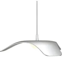 Sospensione Moderna Elica Wing Led Integrato 10W In Alluminio Argento