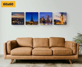 Set di quadri – Città notturne