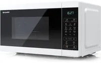 SHARP YC-MG02E-W - FORNO A MICROONDE 20LT - 800W - CONTROLLO DIGITALE - GRILL - 11 LIVELLI DI POTENZA - BIANCO