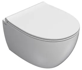 Ceramica Globo 4all Wc Sospeso Senza Brida senza sedile in ceramica Bianco Lucido