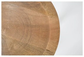 Tavolino in legno di mango Dendron, ⌀ 43 cm - Zuiver