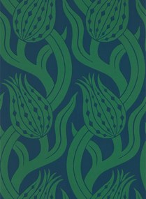 Zoffany Carta da parati Persian Tulip - Poison