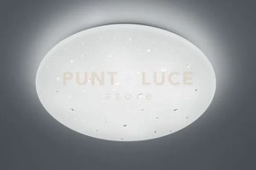Achat plafoniera led con applicazioni cristalli diffusore effetto c...