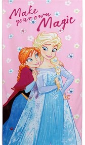 Telo Mare DISNEY Frozen Sister  Colore Rosa