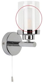 Rabalux - Vetro di ricambio AVIVA G9 diametro 4 cm - piccolo