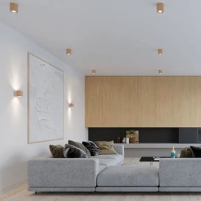 Sollux SL.0492 - Faretto ORBIS 1xGU10/10W/230V legno