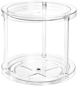 IDesign The Home Edit supporto rotante rotondo per contenitori a due livelli, ⌀ 24,1 cm - iDesign/The Home Edit