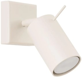 Sollux SL.1494 - Faretto da parete RING 1xGU10/10W/230V color crema