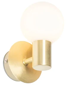 Lampada da Parete Smart Oro IP44 incl. Wifi G9 - Cederic Up