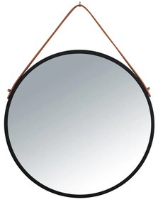 WENKO 24424100 - Specchio BORRONE 40x40 cm nero/argento
