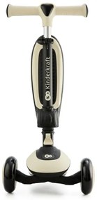 KINDERKRAFT - Monopattino per bambini 2in1 HALLEY Stone bianco