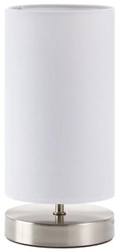 Brilliant - Lampada da tavolo CLARIE 1xE14/40W/230V cromo opaco/bianco