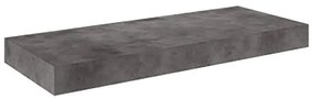 Top per lavabo Neo SENSEA L 106 x H 10 x P 48.5 cm grigio stratificato, effetto pietra naturale