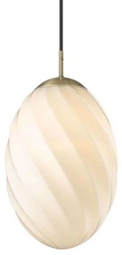 Halo Design - Twist Egg Lampada a Sospensione Ø25 Antique Brass Halo Design