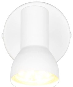 Faretto bianco ø 8 cm Cantar – Reality