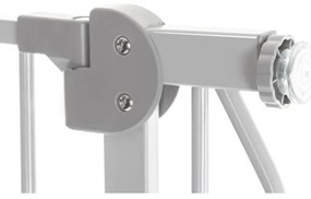 Lionelo - Cancello sicurezza TRUUS SLIM LED 1xAAA grigio