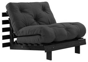 Poltrona grigio scuro Roots Black Night - Karup Design