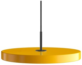 Apparecchio a sospensione LED giallo con paralume in metallo ø 43 cm Asteria Medium - UMAGE
