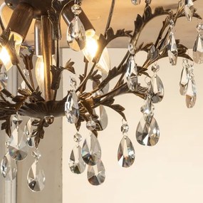 ONLI - Plafoniera TERESA 3xE14/6W/230V bronzo