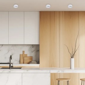 Faretto da incasso NUSA 1xGU5,3/MR16/50W/12V arrotondato bianco