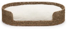 Kave Home - Cuccia grande Fliicker in fibra naturale Ã˜ 80 x 45 cm