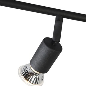 Faretto intelligente nero inclinabile con WiFi GU10 - Jeany