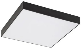 Rabalux - Plafoniera LED da soffitto LED/18W/230V 3000-6000K IP44 nera
