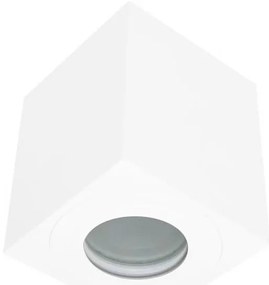 Faretto per esterno SARA 1xGU10/30W/230V IP54 bianco