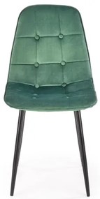 Sedia da pranzo KINDREL, 1 pezzo, verde scuro