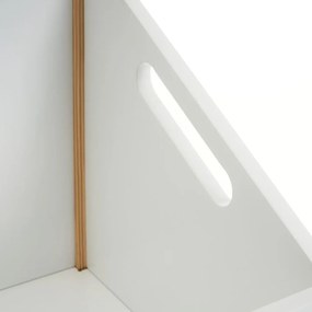 Libreria per bambini bianca 63x42 cm - Casa Selección