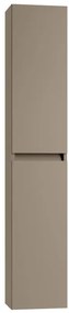 Colonna per mobile bagno Kora 2 ante P 27 x L 30 x H 160 cm laccato opaco nocciola