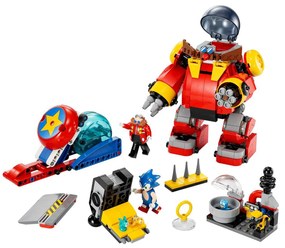 Sonic vs Robot Death Egg del Dr Eggman playset Lego