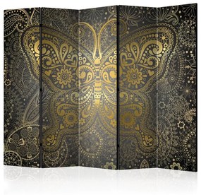 Paravento Golden Butterfly II [Room Dividers]