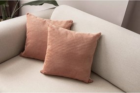 Federe decorative in set in velluto a coste 2 pz 43x43 cm – Mioli Decor