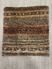 Gabbeh Tappeto 40 x 40 (Iran) Annodato A Mano