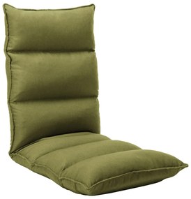 Sedia A Sdraio Da Terra Pieghevole Verde İn Tessuto /